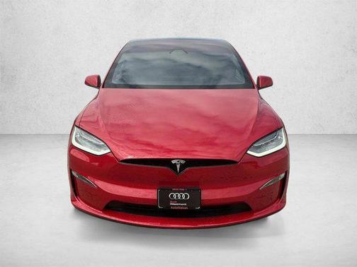 Red Multi-Coat 2022 Tesla Model X Plaid Tri Motor All-Wheel Drive