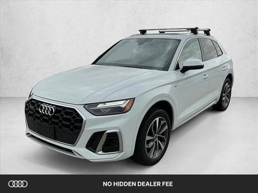 Glacier White Metallic 2023 Audi Q5 45 S line Premium