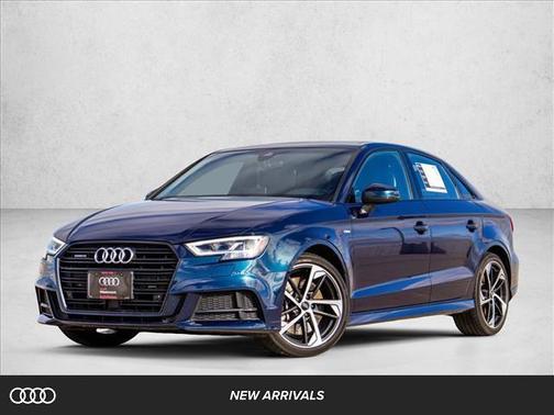 Cosmos Blue Metallic 2020 Audi A3 Premium