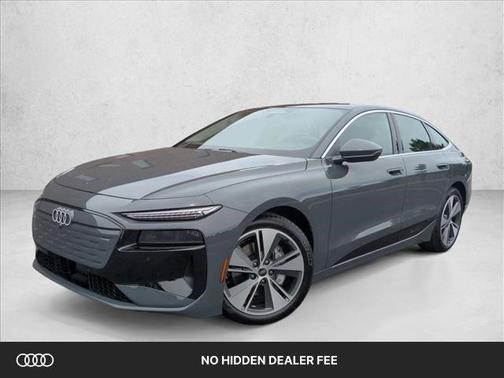 Magnet Gray 2025 Audi A6 e-tron Premium Plus