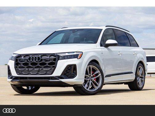 Glacier White Metallic 2026 Audi Q7 55 Prestige