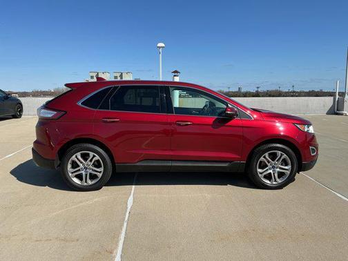 Ruby Red Metallic Tinted Clearcoat 2016 Ford Edge Titanium