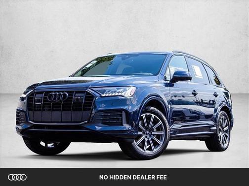 Waitomo Blue Metallic 2023 Audi Q7 45 Premium Plus