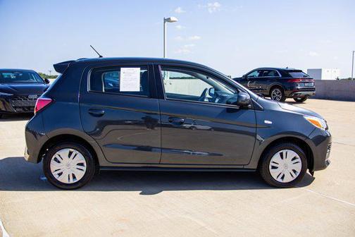 Jet Black Metallic 2024 Mitsubishi Mirage ES