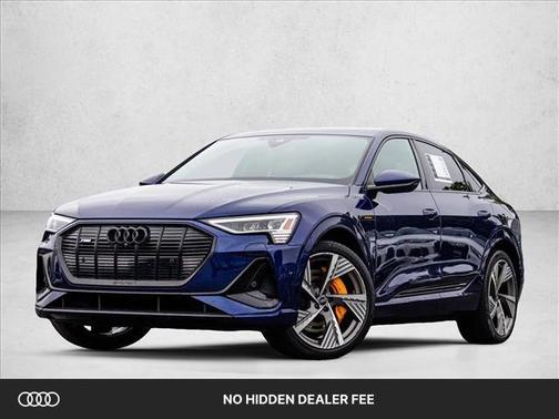 Navarra Blue Metallic 2022 Audi e-tron Sportback S line Prestige