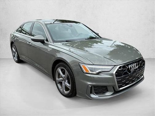 Gray 2024 Audi A6 55 Premium Plus