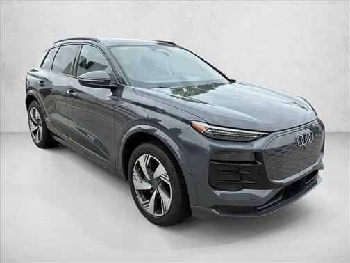 Magnet Gray 2025 Audi Q6 e-tron Premium Plus quattro