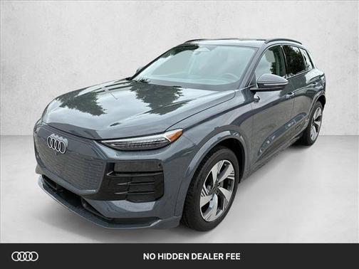Magnet Gray 2025 Audi Q6 e-tron Premium Plus quattro