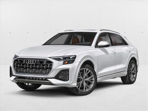 Glacier White Metallic 2026 Audi Q8 55 Prestige