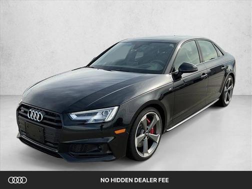 Black 2018 Audi S4 3.0T Prestige