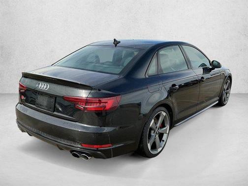Black 2018 Audi S4 3.0T Prestige