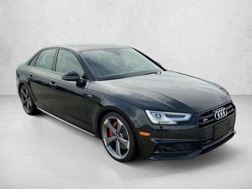 Black 2018 Audi S4 3.0T Prestige