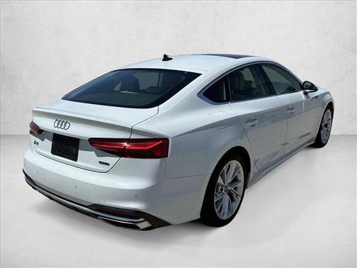 Glacier White Metallic 2023 Audi A5 Sportback Premium