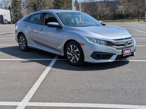 Lunar Silver Metallic 2018 Honda Civic EX