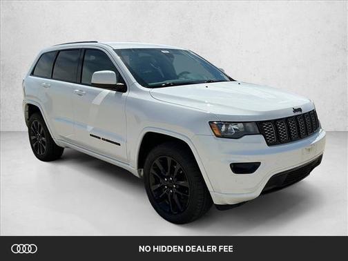 Bright White Clearcoat 2018 Jeep Grand Cherokee Altitude