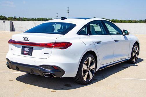 Glacier White Metallic 2026 Audi A5 Prestige TFSI quattro S tronic