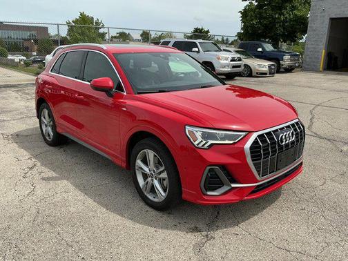 Tango Red Metallic 2021 Audi Q3 45 S line Premium Plus