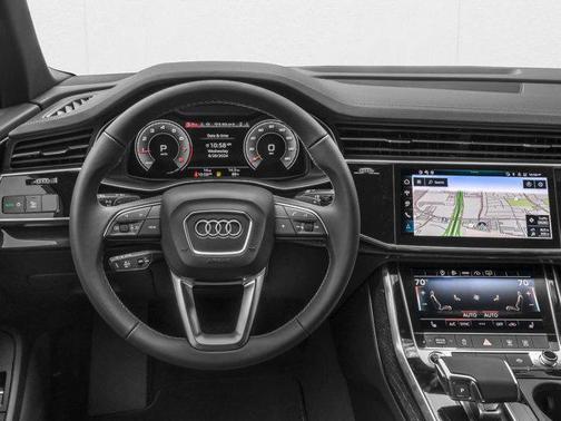 Glacier White Metallic 2026 Audi Q7 45 Premium Plus