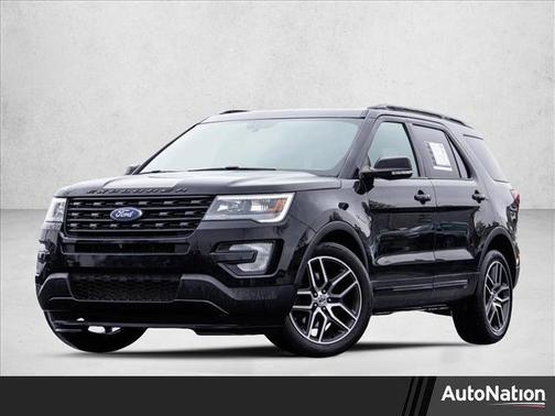 Shadow Black 2016 Ford Explorer Sport