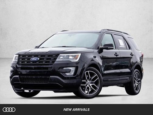 Shadow Black 2016 Ford Explorer Sport