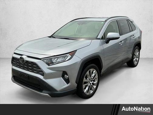 Silver Sky Metallic 2020 Toyota RAV4 Limited