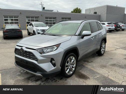 Silver Sky Metallic 2020 Toyota RAV4 Limited