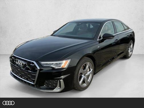 Brilliant Black 2025 Audi A6 55 Premium Plus