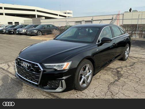 Brilliant Black 2025 Audi A6 55 Premium Plus