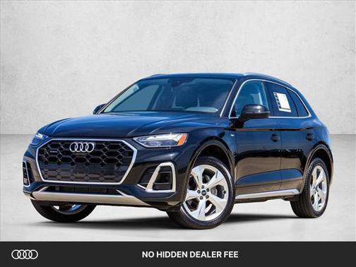 Mythos Black Metallic 2023 Audi Q5 45 S line Premium Plus