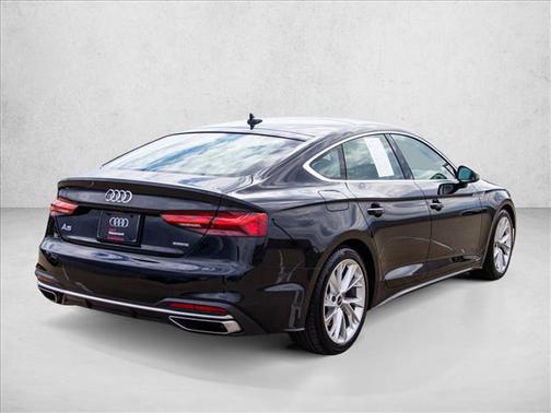 Mythos Black Metallic 2023 Audi A5 Sportback Premium