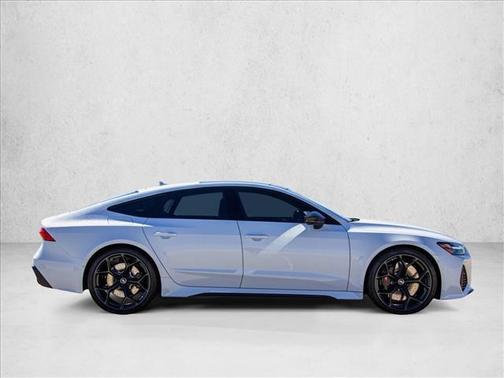 Glacier White Metallic 2025 Audi RS 7 4.0T Performance