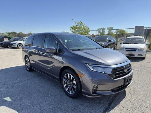 Modern Steel Metallic 2021 Honda Odyssey EX-L