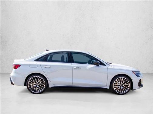 Glacier White Metallic 2026 Audi S3 TFSI quattro S tronic