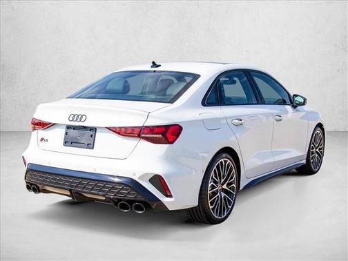 Glacier White Metallic 2026 Audi S3 TFSI quattro S tronic
