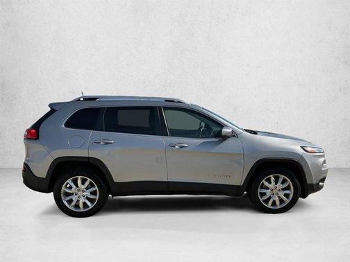 Billet Silver Metallic Clearcoat 2016 Jeep Cherokee Limited