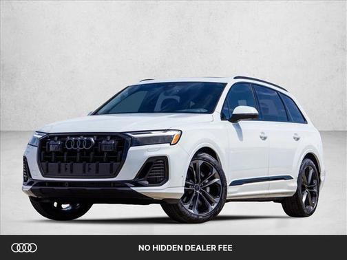 Glacier White Metallic 2026 Audi Q7 55 Premium Plus