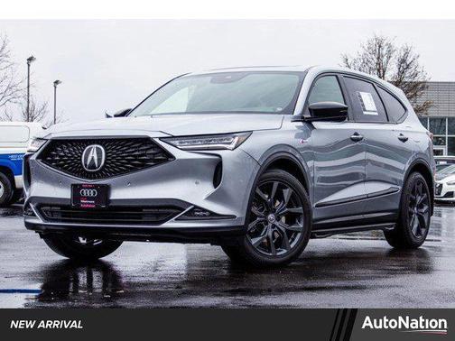 Lunar Silver Metallic 2022 Acura MDX A-Spec Package