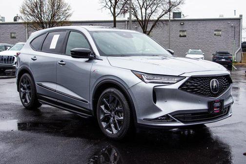Lunar Silver Metallic 2022 Acura MDX A-Spec Package