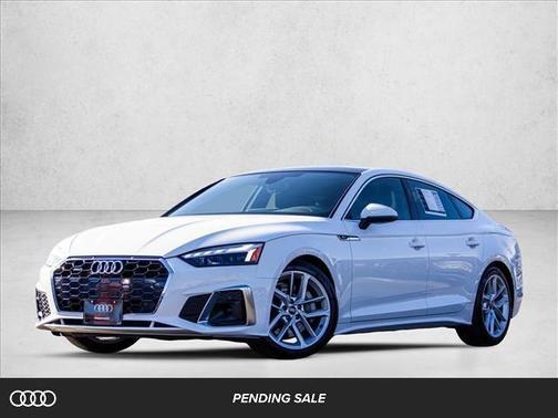 Ibis White 2023 Audi A5 Sportback 45 S Line Premium Plus