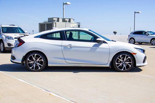Platinum White Pearl 2019 Honda Civic Si Base