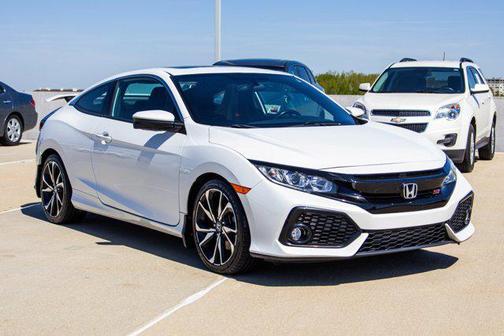 Platinum White Pearl 2019 Honda Civic Si Base