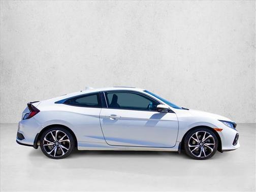 Platinum White Pearl 2019 Honda Civic Si Base
