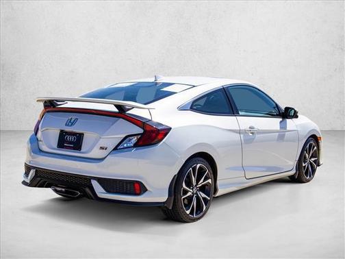 Platinum White Pearl 2019 Honda Civic Si Base