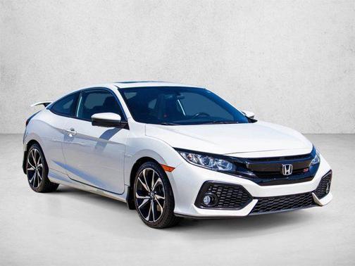 Platinum White Pearl 2019 Honda Civic Si Base