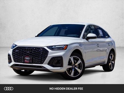 Glacier White Metallic 2023 Audi Q5 45 S line Premium Plus