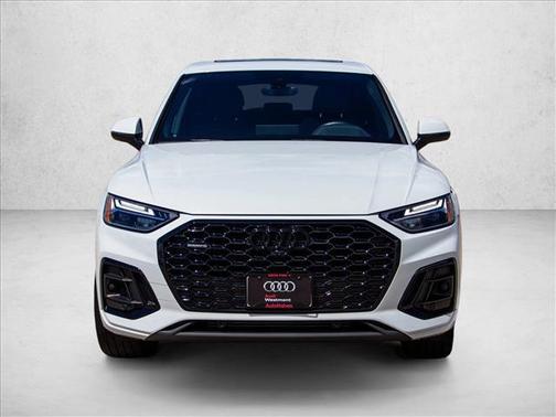 Glacier White Metallic 2023 Audi Q5 45 S line Premium Plus