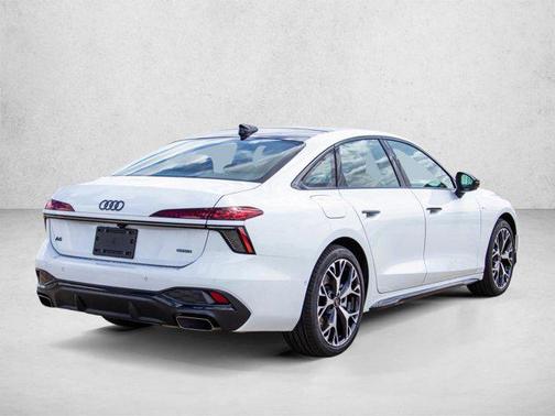 Glacier White Metallic 2026 Audi A6 Premium Plus quattro S tronic