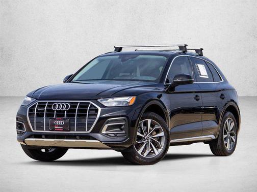 Brilliant Black 2021 Audi Q5 45 Premium