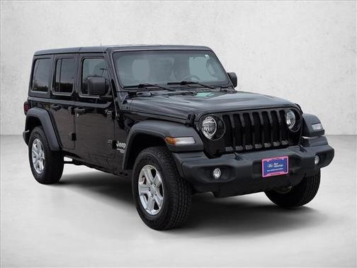 Black Clearcoat 2020 Jeep Wrangler Unlimited Sport