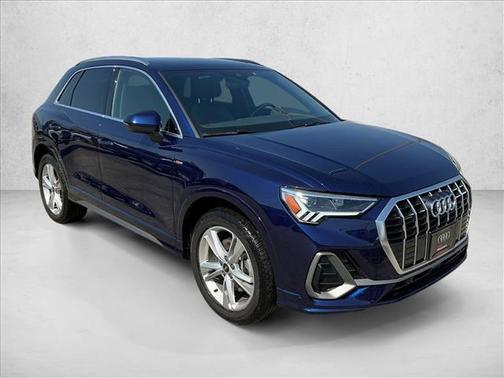 Navarra Blue Metallic 2021 Audi Q3 45 S line Premium Plus